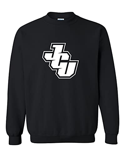 John Carroll White JCU Crewneck Sweatshirt - Black