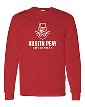 Load image into Gallery viewer, Austin Peay Governors Long Sleeve T-Shirt - Red
