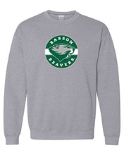 Load image into Gallery viewer, Babson Beavers Circle Logo Crewneck Sweatshirt - Sport Grey
