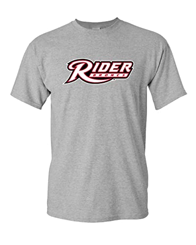 Rider University Broncs T-Shirt - Sport Grey