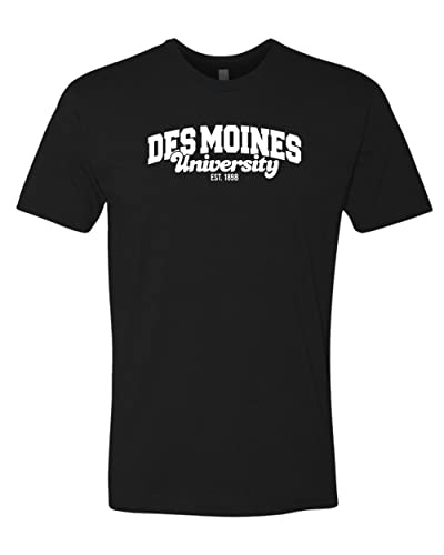 Des Moines University Alumni Soft Exclusive T-Shirt - Black