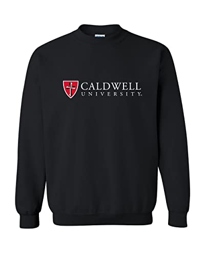 Caldwell University Shield Crewneck Sweatshirt - Black