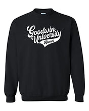 Load image into Gallery viewer, Goodwin University Alumni Crewneck Sweatshirt - Black
