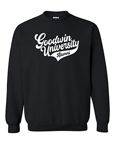 Goodwin University Alumni Crewneck Sweatshirt - Black