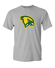 Load image into Gallery viewer, Fitchburg State Mascot Head T-Shirt - Sport Grey
