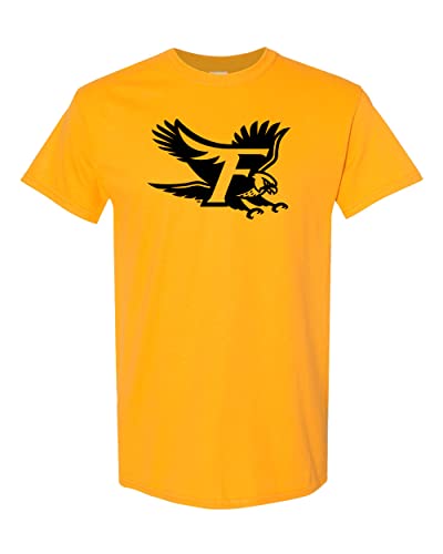 Fitchburg State F T-Shirt - Gold