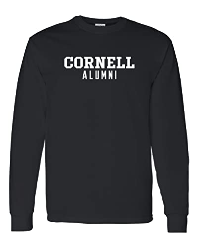 Cornell College Alumni Long Sleeve Shirt - Black