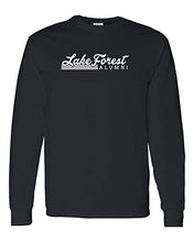 Load image into Gallery viewer, Vintage Lake Forest Alumni Long Sleeve T-Shirt - Black
