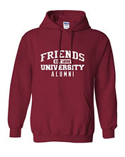 Load image into Gallery viewer, Friends University Alumni Hooded Sweatshirt - Cardinal Red
