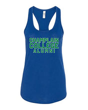 Load image into Gallery viewer, Champlain College Alumni Ladies Tank Top - Royal
