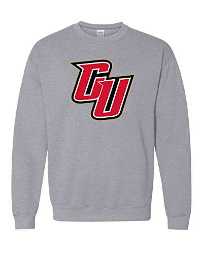 Caldwell University CU Crewneck Sweatshirt - Sport Grey