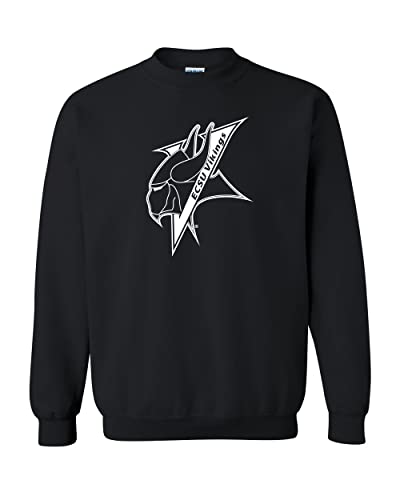 Elizabeth City State Mascot Crewneck Sweatshirt - Black