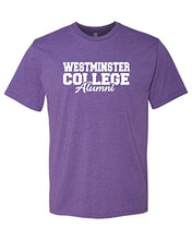 Load image into Gallery viewer, Westminster College Alumni Soft Exclusive T-Shirt - Purple Rush
