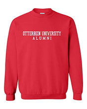 Load image into Gallery viewer, Vintage Otterbein Alumni Crewneck Sweatshirt - Red
