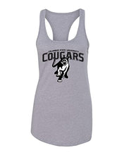 Load image into Gallery viewer, Columbus State University Cougars Grey Ladies Tank Top - Heather Grey
