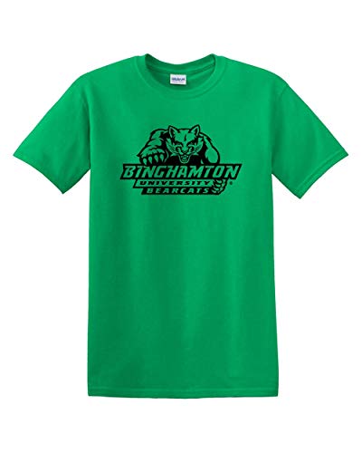 Binghamton Bearcats One Color T-Shirt - Irish Green