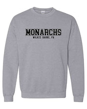 Load image into Gallery viewer, King&#39;s College Monarchs Crewneck Sweatshirt - Sport Grey
