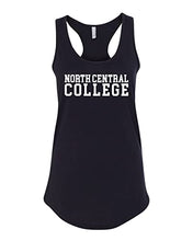 Load image into Gallery viewer, North Central College Block Ladies Tank Top - Black
