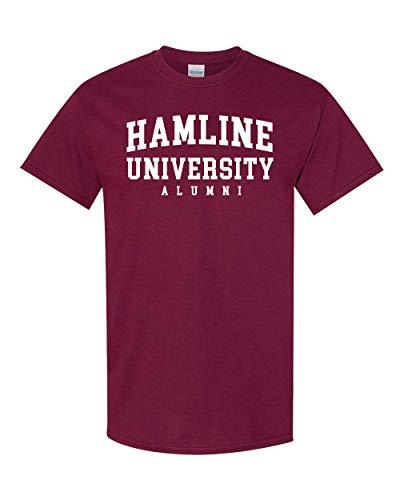 Hamline University Alumni T-Shirt - Maroon