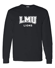 Load image into Gallery viewer, Loyola Marymount University Mascot Long Sleeve Shirt - Black
