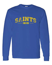 Load image into Gallery viewer, Siena Heights Saints Long Sleeve T-Shirt - Royal

