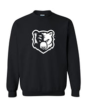 Load image into Gallery viewer, Bob Jones University Mascot Head Crewneck Sweatshirt - Black
