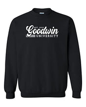 Load image into Gallery viewer, Vintage Goodwin University Crewneck Sweatshirt - Black
