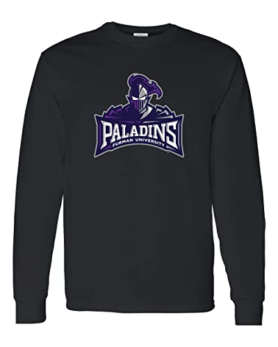 Furman University Paladins Long Sleeve T-Shirt - Black