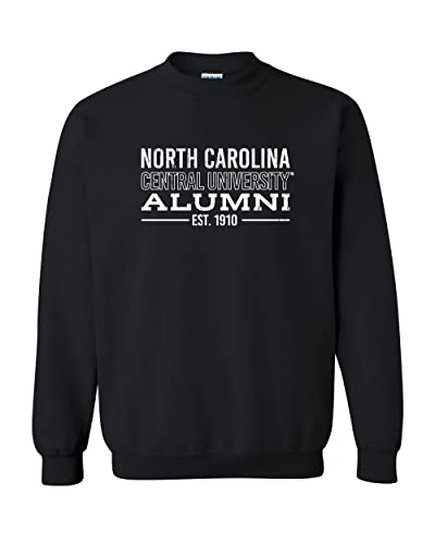 North Carolina Central Alumni Crewneck Sweatshirt - Black