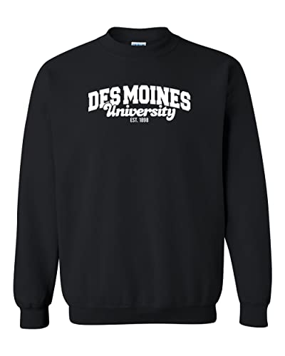 Des Moines University Alumni Crewneck Sweatshirt - Black