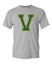 Load image into Gallery viewer, University of Vermont Catamounts V T-Shirt - Sport Grey
