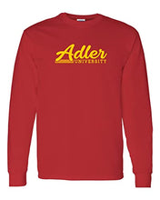 Load image into Gallery viewer, Adler University 1952 Long Sleeve T-Shirt - Red
