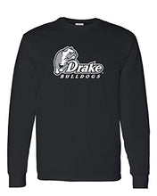 Load image into Gallery viewer, Drake University Bulldogs Long Sleeve Shirt - Black
