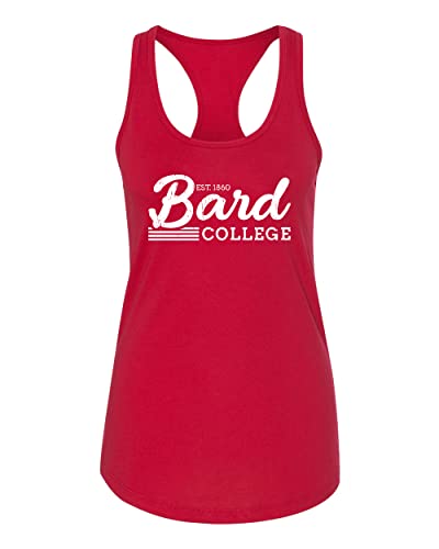 Vintage Bard College Ladies Tank Top - Red