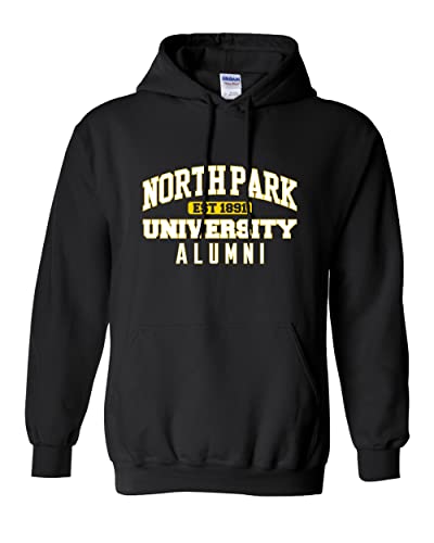 North Park University Alumni Hooded Sweatshirt - Black