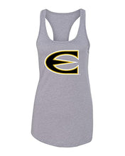 Load image into Gallery viewer, Emporia State Full Color E Ladies Tank Top - Heather Grey
