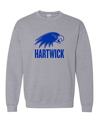 Hartwick College Mascot Crewneck Sweatshirt - Sport Grey