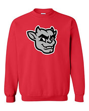 Load image into Gallery viewer, Bradley University Kaboom Full Color Crewneck Sweatshirt - Red
