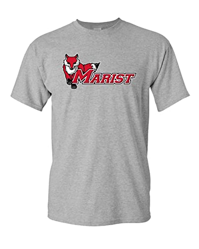 Marist College Full Mascot T-Shirt - Sport Grey