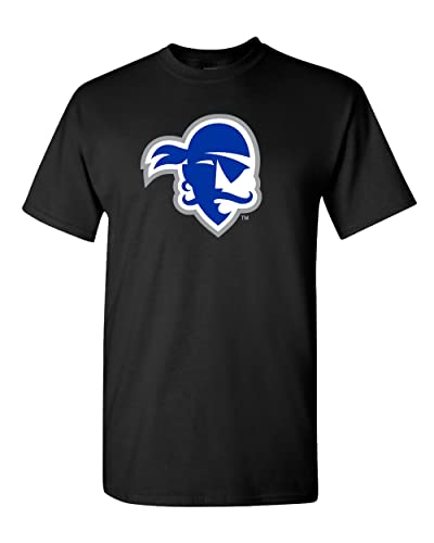 Seton Hall 1 Color Mascot T-Shirt - Black