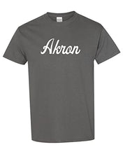 Load image into Gallery viewer, University of Akron Script T-Shirt - Charcoal
