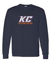 Load image into Gallery viewer, Keystone College Long Sleeve T-Shirt - Navy
