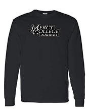 Load image into Gallery viewer, Mercy College Alumni Long Sleeve Shirt - Black
