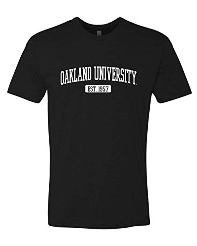 Oakland University EST One Color Exclusive Soft Shirt - Black