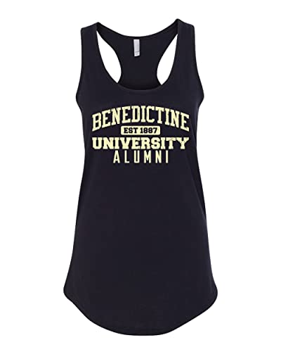 Benedictine University Alumni Ladies Tank Top - Black