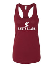 Load image into Gallery viewer, Santa Clara University Ladies Tank Top - Cardinal
