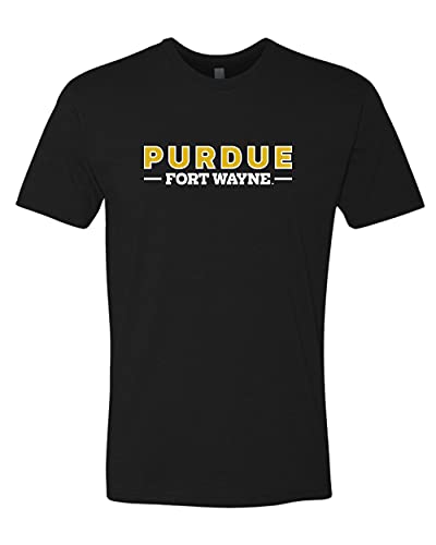 Purdue Fort Wayne Text Only Exclusive Soft Shirt - Black