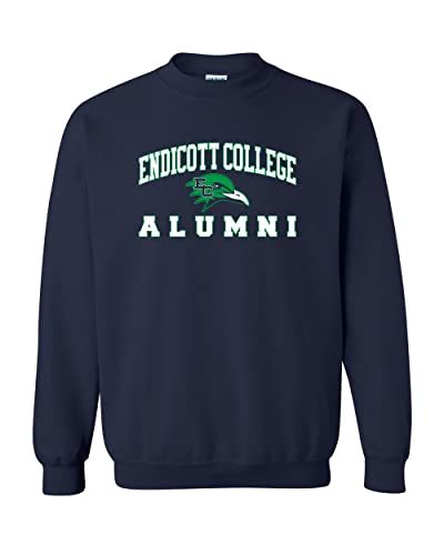 Endicott College Alumni Crewneck Sweatshirt - Navy