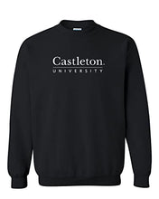 Load image into Gallery viewer, Castleton University Crewneck Sweatshirt - Black
