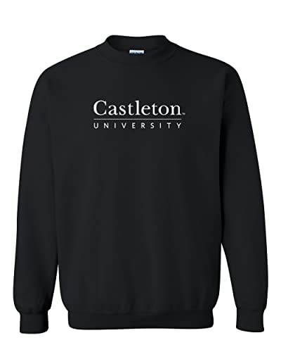 Castleton University Crewneck Sweatshirt - Black